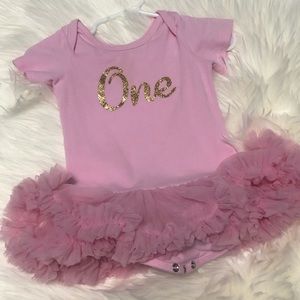 Vintage Posh Peanut ONEsie with Tutu
